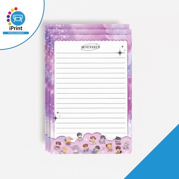 TEAR-OFF NOTEPADS (SET OF 50)