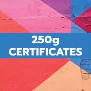 250g CERTIFICATES
