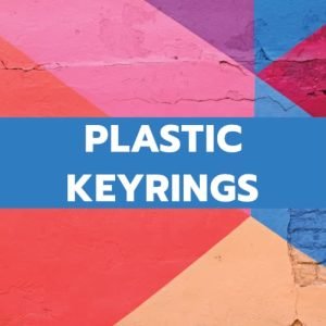PLASTIC KEYRINGS