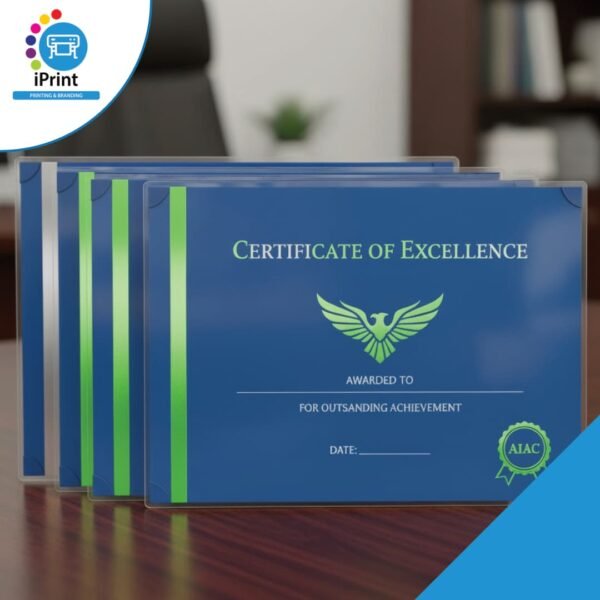 LAMINATED CERTIFICATE