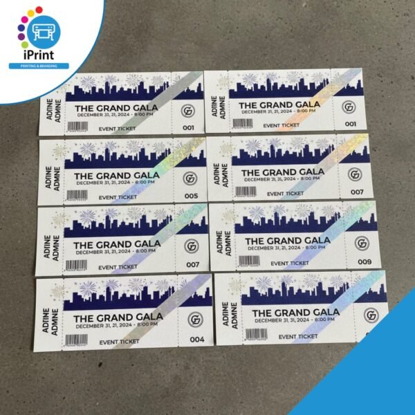 EVENT TICKETS (SET OF 10)