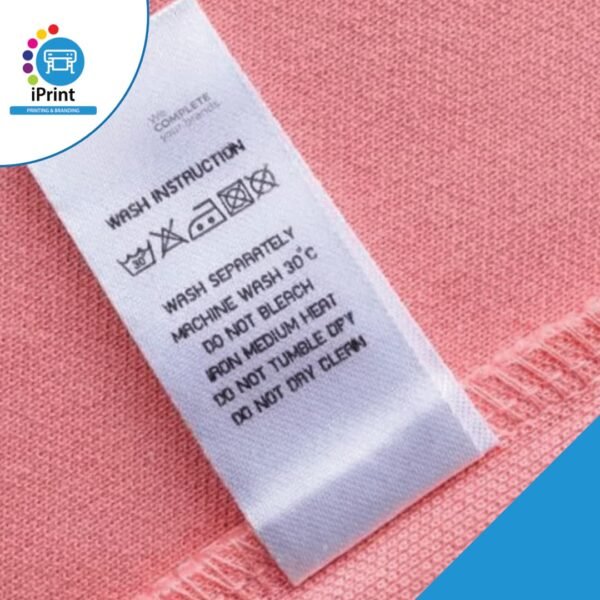 SATIN LABELS (SET OF 50)