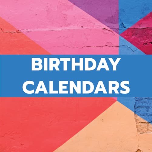 BIRTHDAY CALENDARS