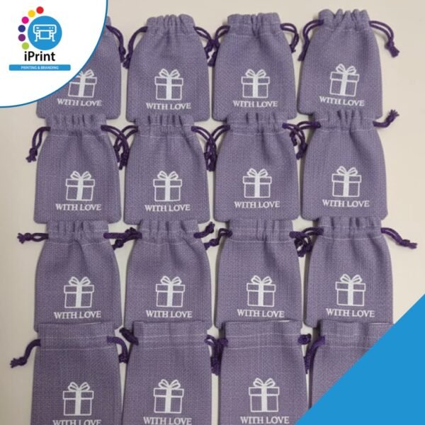 HESSIAN GIFT BAGS (SET OF 20)