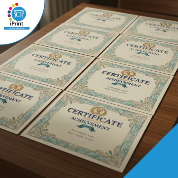 CERTIFICATES (SET OF 10)