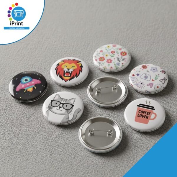 BUTTON BADGES (SET OF 20)