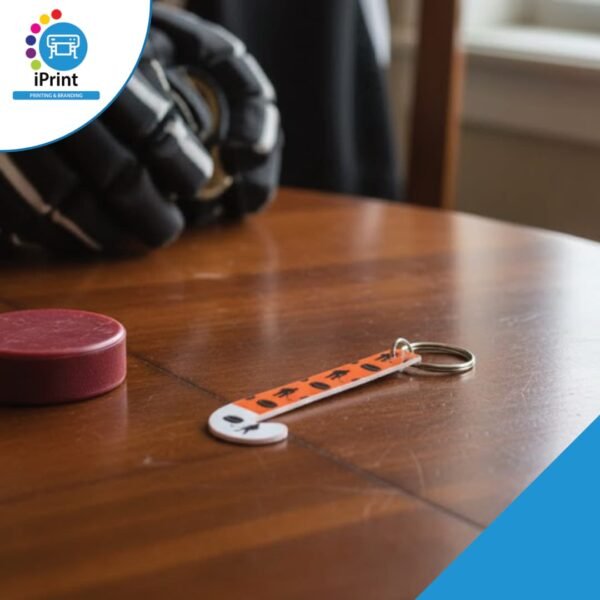 HOCKEY STICK KEYRING