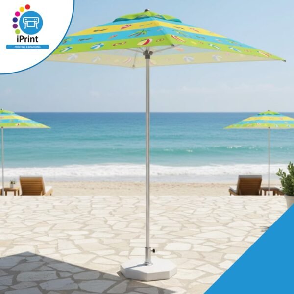 SLIDING UMBRELLA WITH BASE