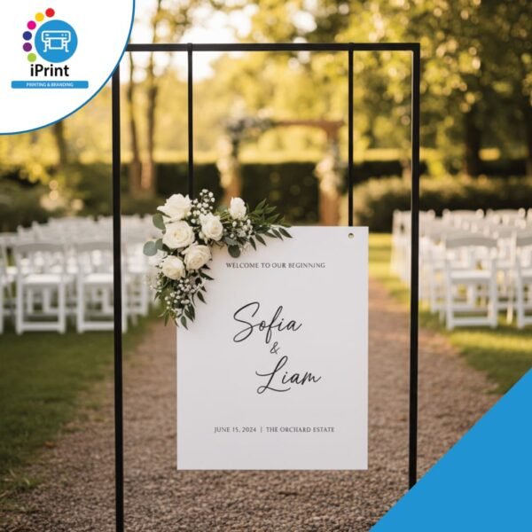 HANGING WELCOME BOARD