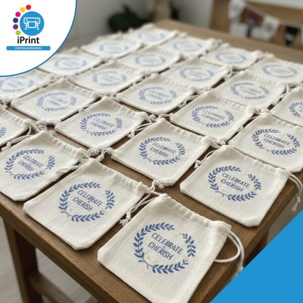 HESSIAN GIFT BAGS (SET OF 20)