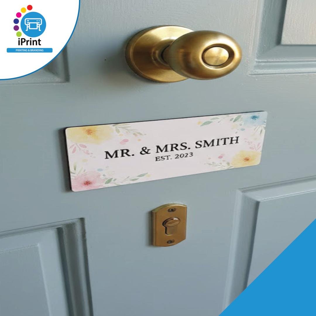 DOOR NAME BOARD