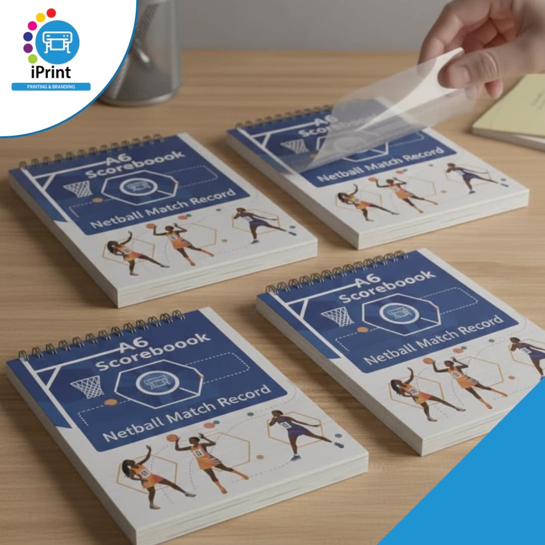 NETBALL SCOREBOOKS (SET OF 4)