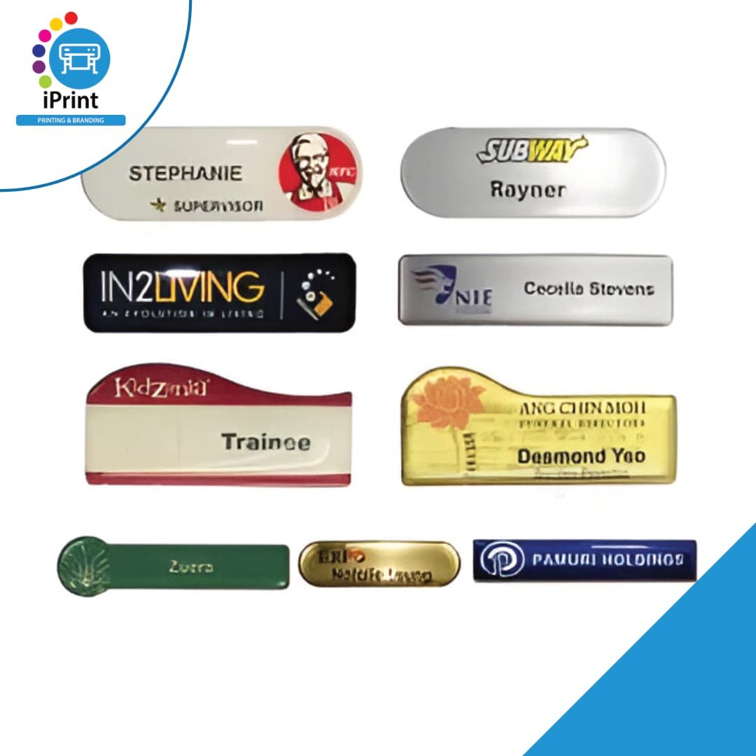 LARGE NAME BADGE