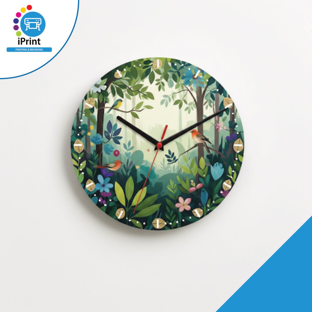 WOOD WALL CLOCK