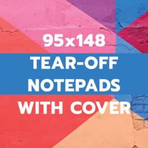 95x148 TEAR-OFF NOTEPADS WITH COVER