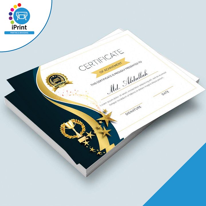 CERTIFICATES