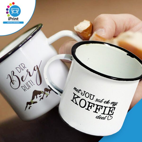 WHITE RUSTIC MUG