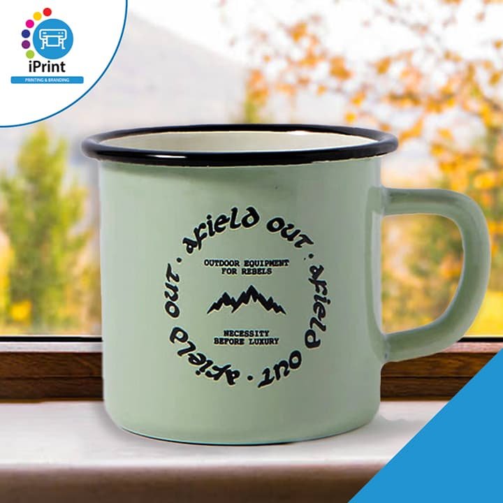 GREEN RUSTIC MUG