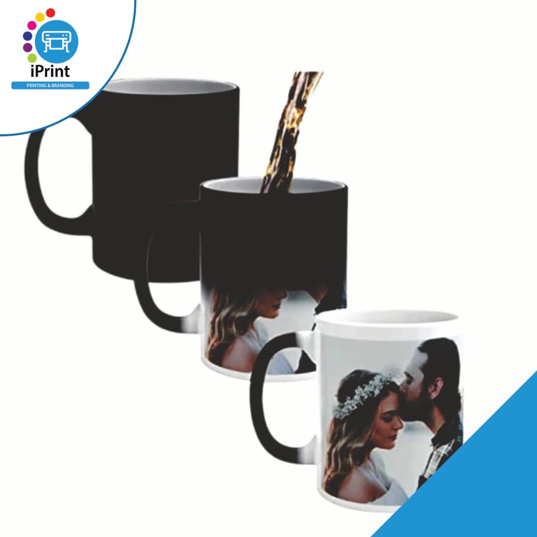 BLACK COLOUR CHANGING MUG