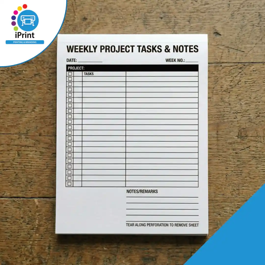 TEAR-OFF NOTEPAD